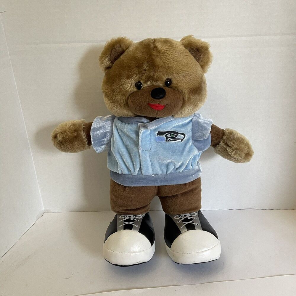 Seattle Seahawks NFL Teddy Bear Blue Jacket 13” Plush Stuffed Animal